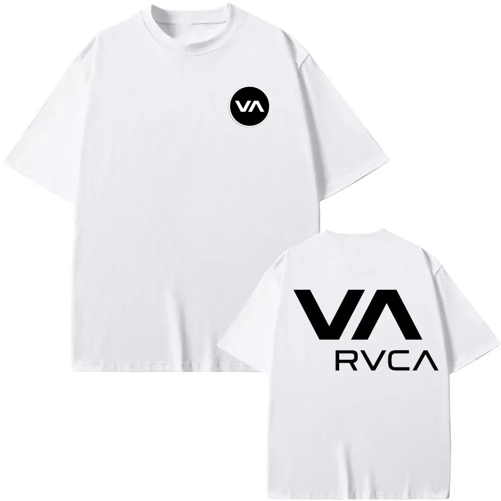 Streetwear Brand Marketing - T-shirt RVCA noir en coton pour